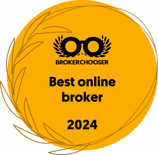 Interactive Brokers was Rated #1 - Best Online Broker - 2024 by BrokerChooser